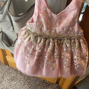 Prince Pink Satin Dress